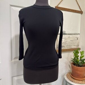 Elegant Black Women's Top by Zara